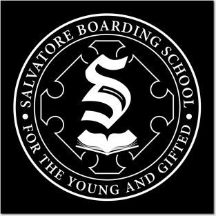 Salvatore Boarding School Crest Posters and Art